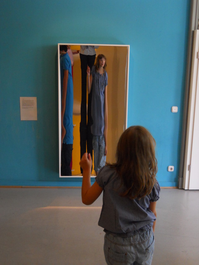 verrcktes Spiegelbild