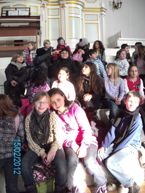 5 warten auf die orgelvorfhrung